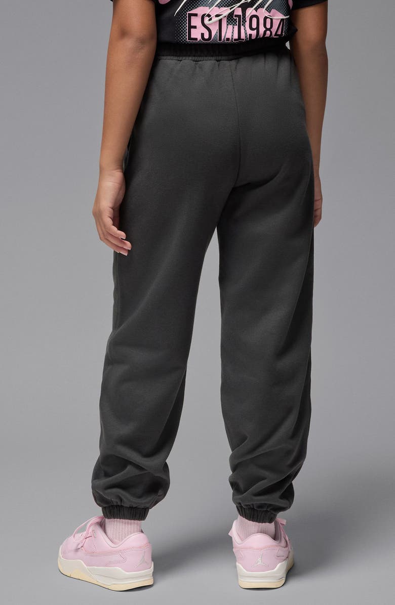 Jordan Kids' Jumpman Club Pleated Fleece Sweatpants, Alternate, color, Off Noir