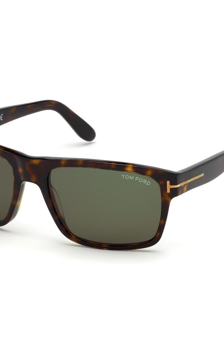 August 56mm Square Sunglasses, Main, color, 52N