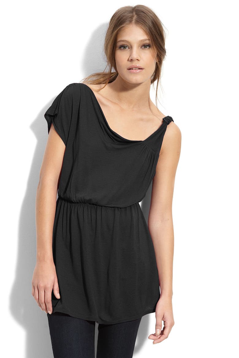 'Amanda's Favorite' Knit Tunic, Main, color, BLACK