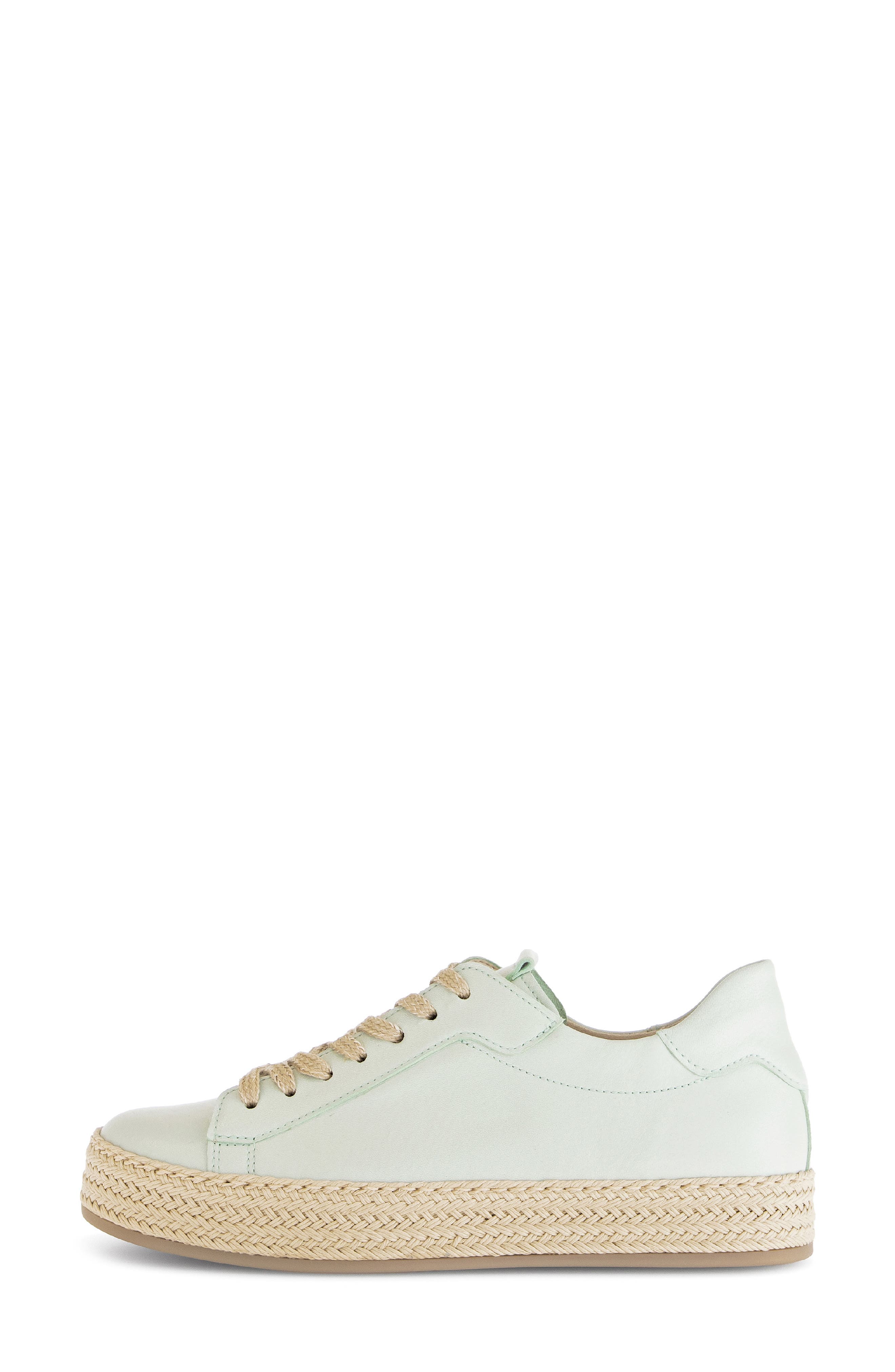 Gabor Platform Sneaker, Alternate, color, Mint