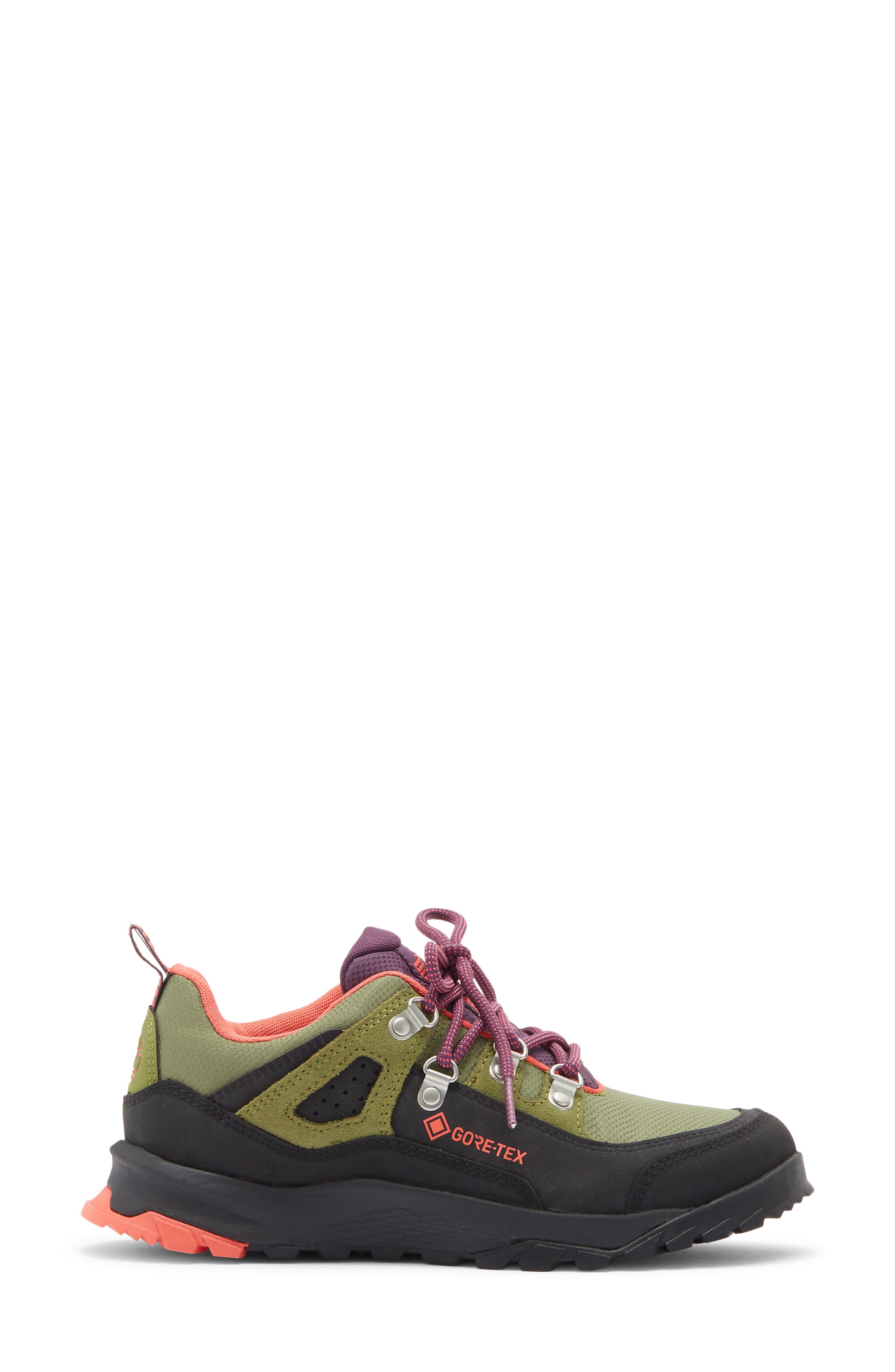 Lincoln Peak Lite Waterproof Hiking Shoe, Alternate, color, GREEN MESH