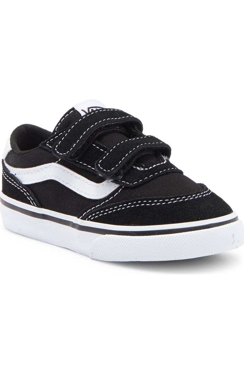 Vans Brooklyn Sneaker, Main, color, Suede/ Canvas Black/ White