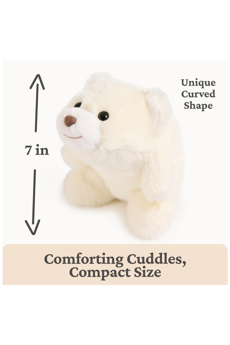 Forever Friends Littles Snuffles Bear, Alternate, color, WHITE