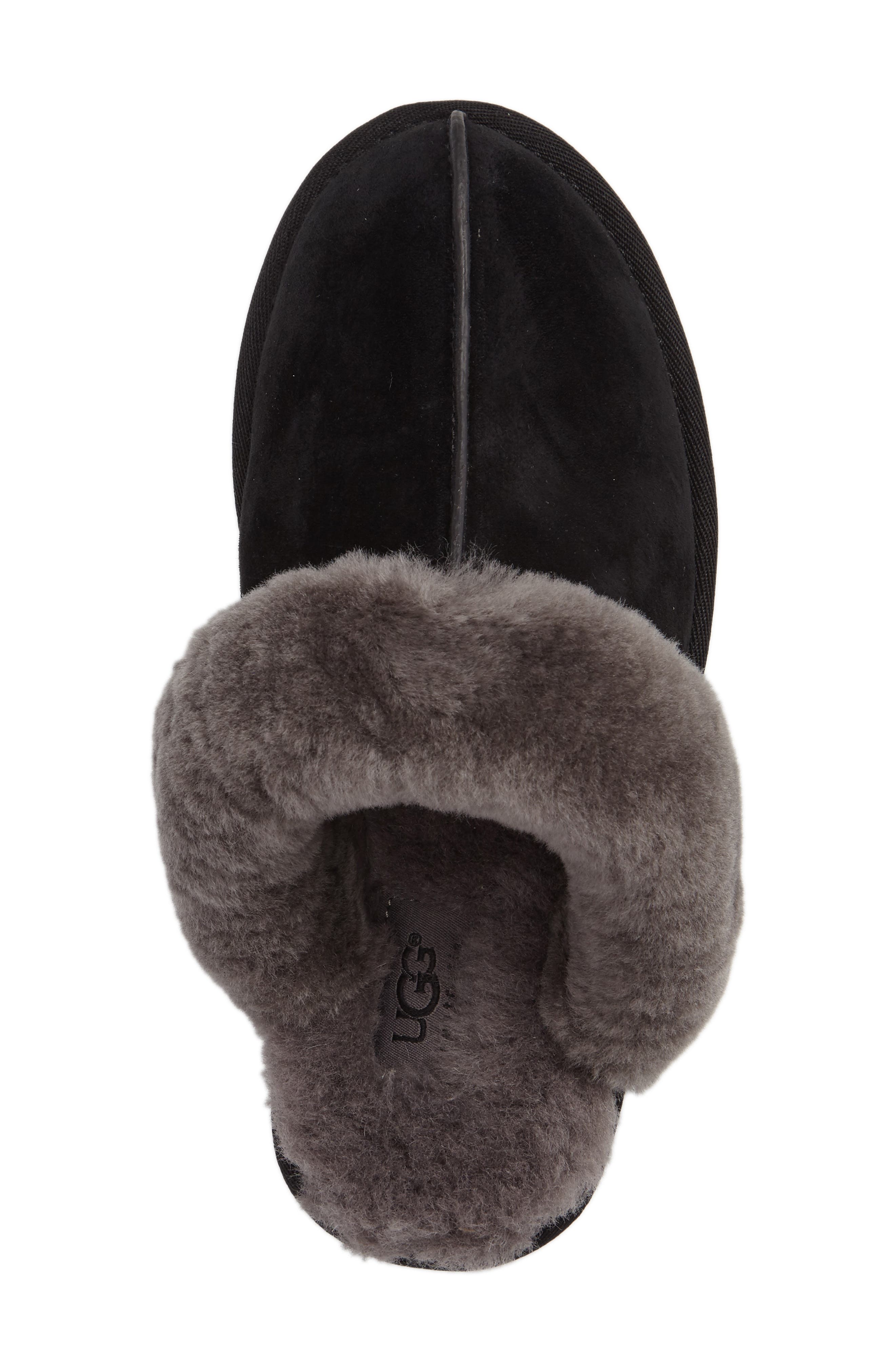 Scuffette II Slipper, Alternate, color, BLK/GRY