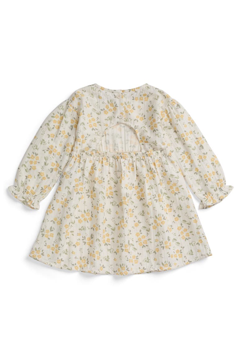Floral Muslin Long Sleeve Dress, Alternate, color, Floral Cloud Dancer