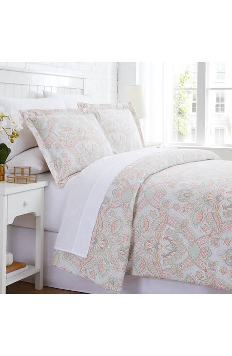 Enchantment Paisley Print Microfiber Down-Alternative Comforter Set