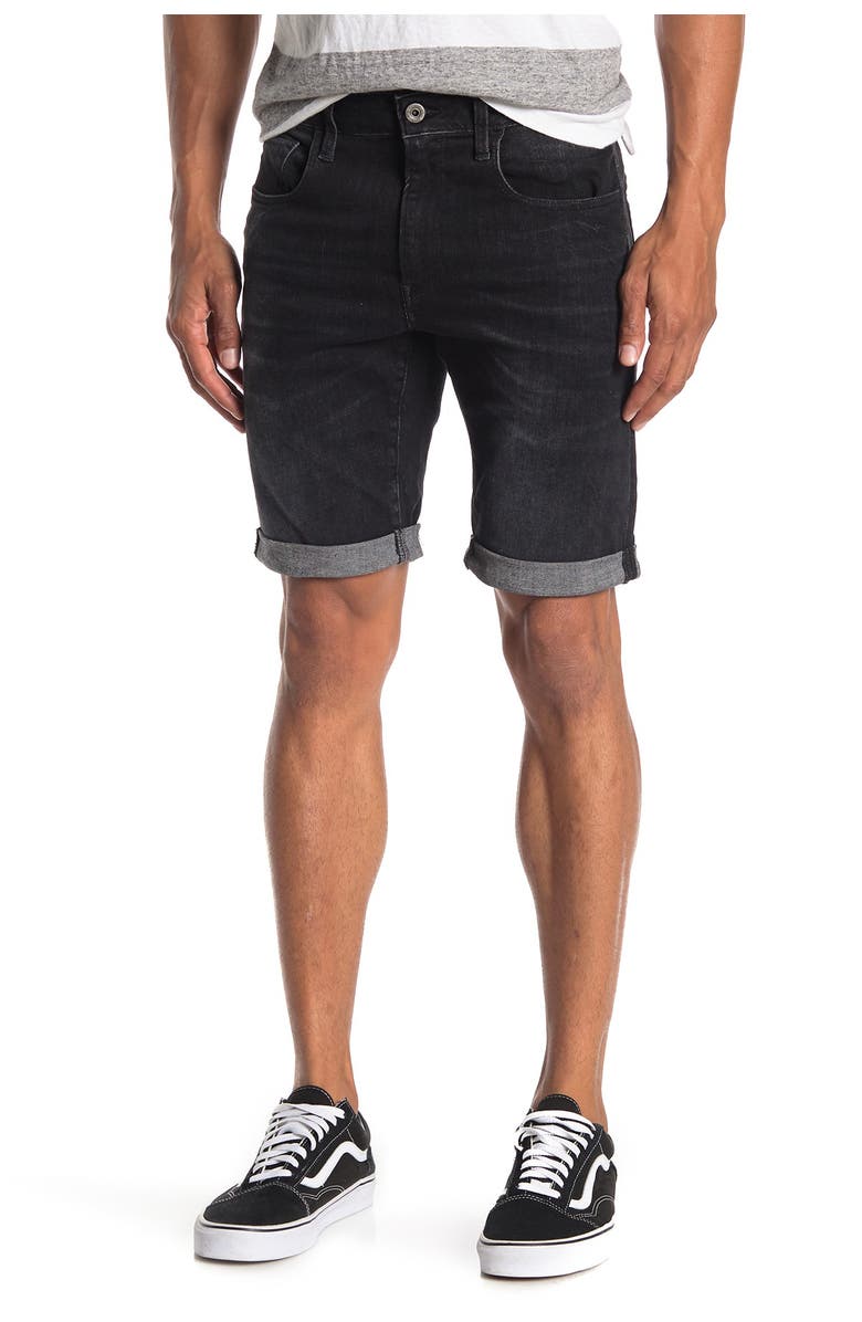 G-Star RAW Elto Slim Cuffed Denim Shorts, Main, color, 