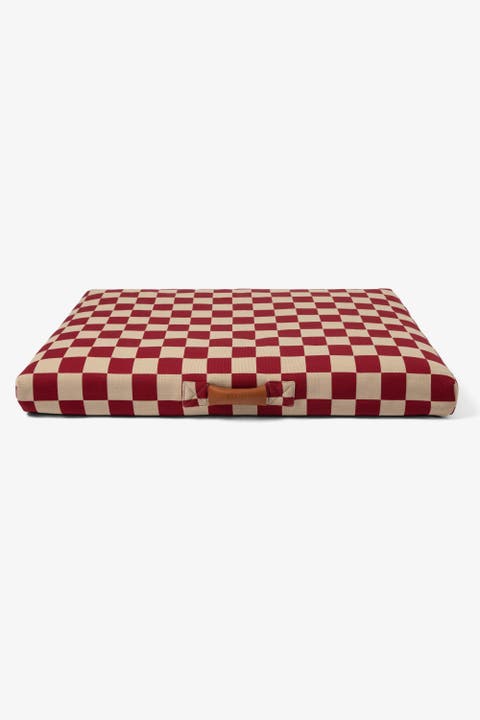 Checker Dog Bed