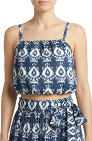Change of Scenery Dani Bubble Crop Top