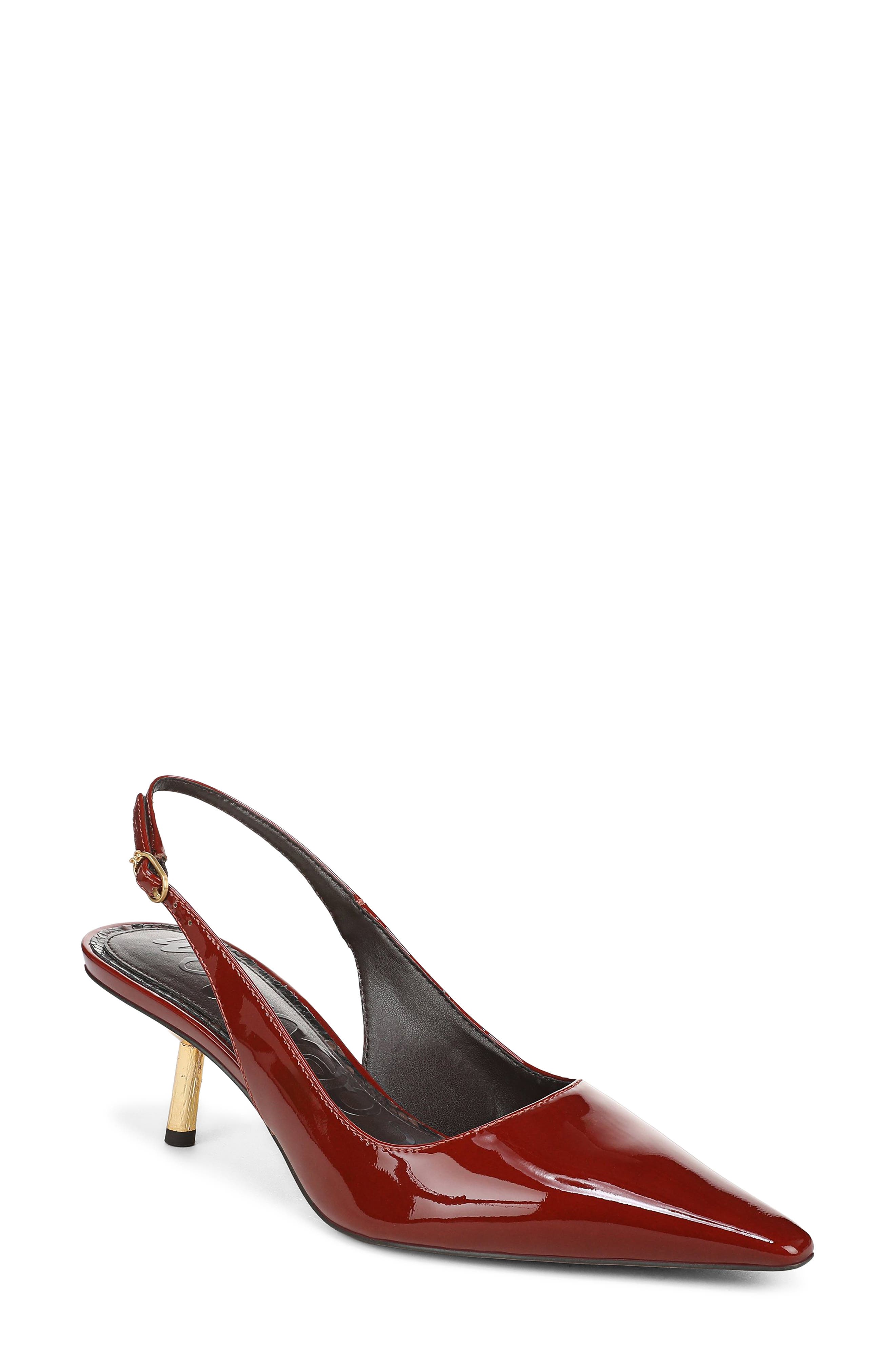 Bianka Slingback Pump, Main, color, BRANDY BROWN