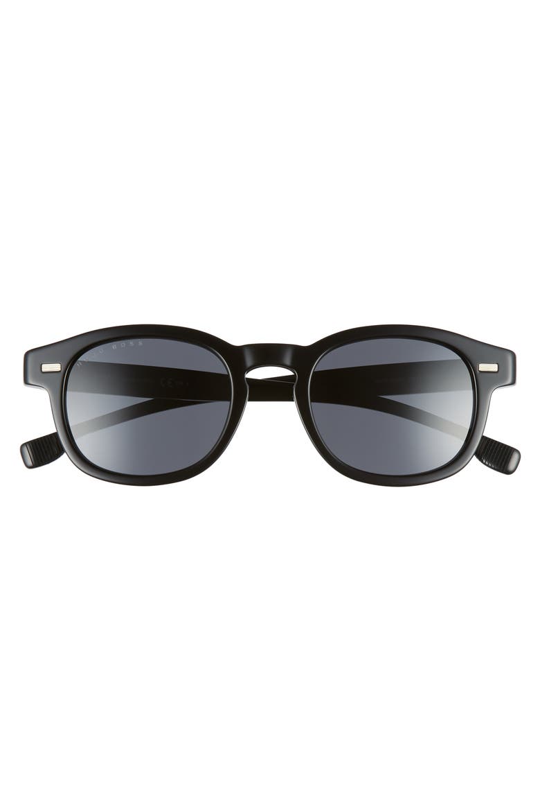 49mm Sunglasses, Alternate, color, BLACK
