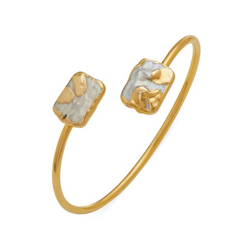 Dhwani Bansal Lune Bracelet In Gold Plated