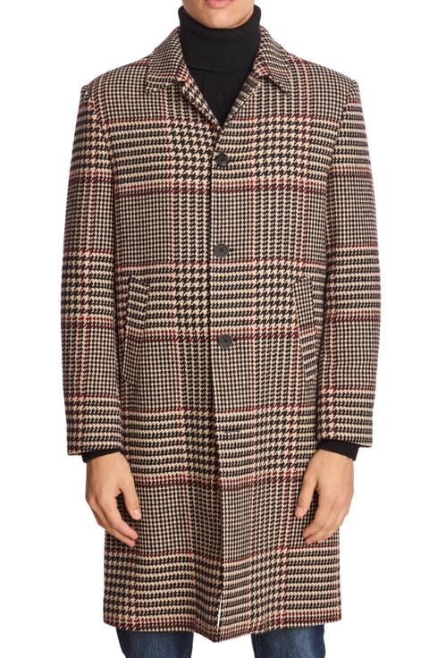 Houndstooth Overcoat