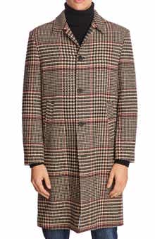 PAISLEY & GRAY Houndstooth Overcoat