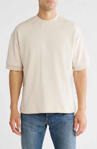 ◆24SS RONRON FLOWER LACE SLIM T SHIRT/2色◆ DENIM AND FLOWER Relaxed Fit Cotton Crewneck T-Shirt