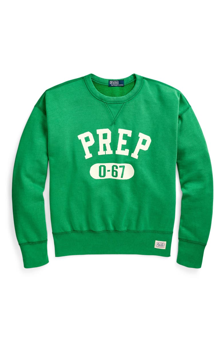 Polo Ralph Lauren Vintage Fit Graphic Sweatshirt, Alternate, color, 