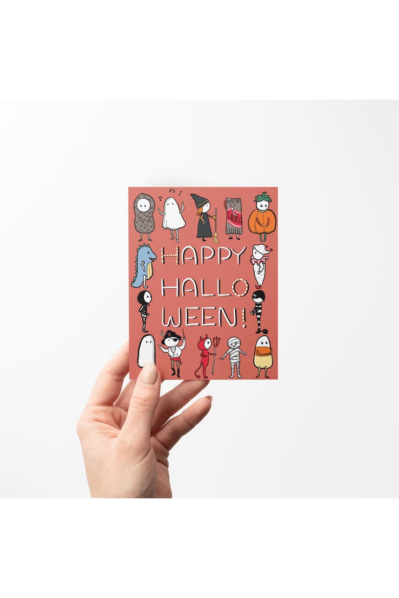 Fall/Halloween Greeting Card Pack Sets (3 ct) Halloween Parade, Alternate, color, Multi-Pack
