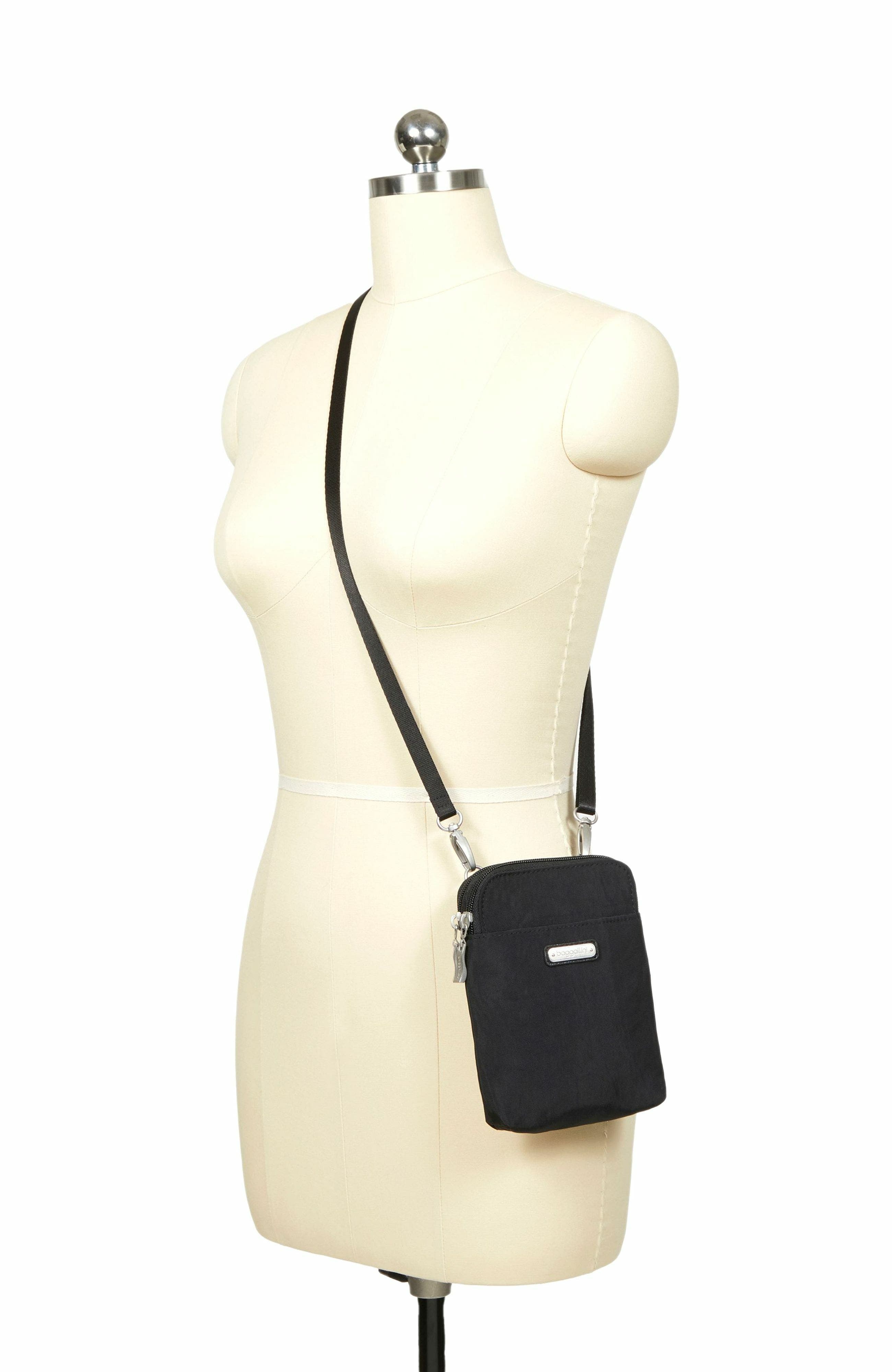 BAGGALLINI Take Two RFID Bryant Crossbody Bag, Alternate, color, Onyx Rainbow Pride