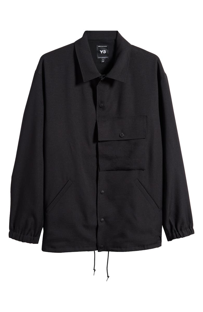 Y-3 Recycled Polyester Twill Coach's Jacket, Alternate, color, 