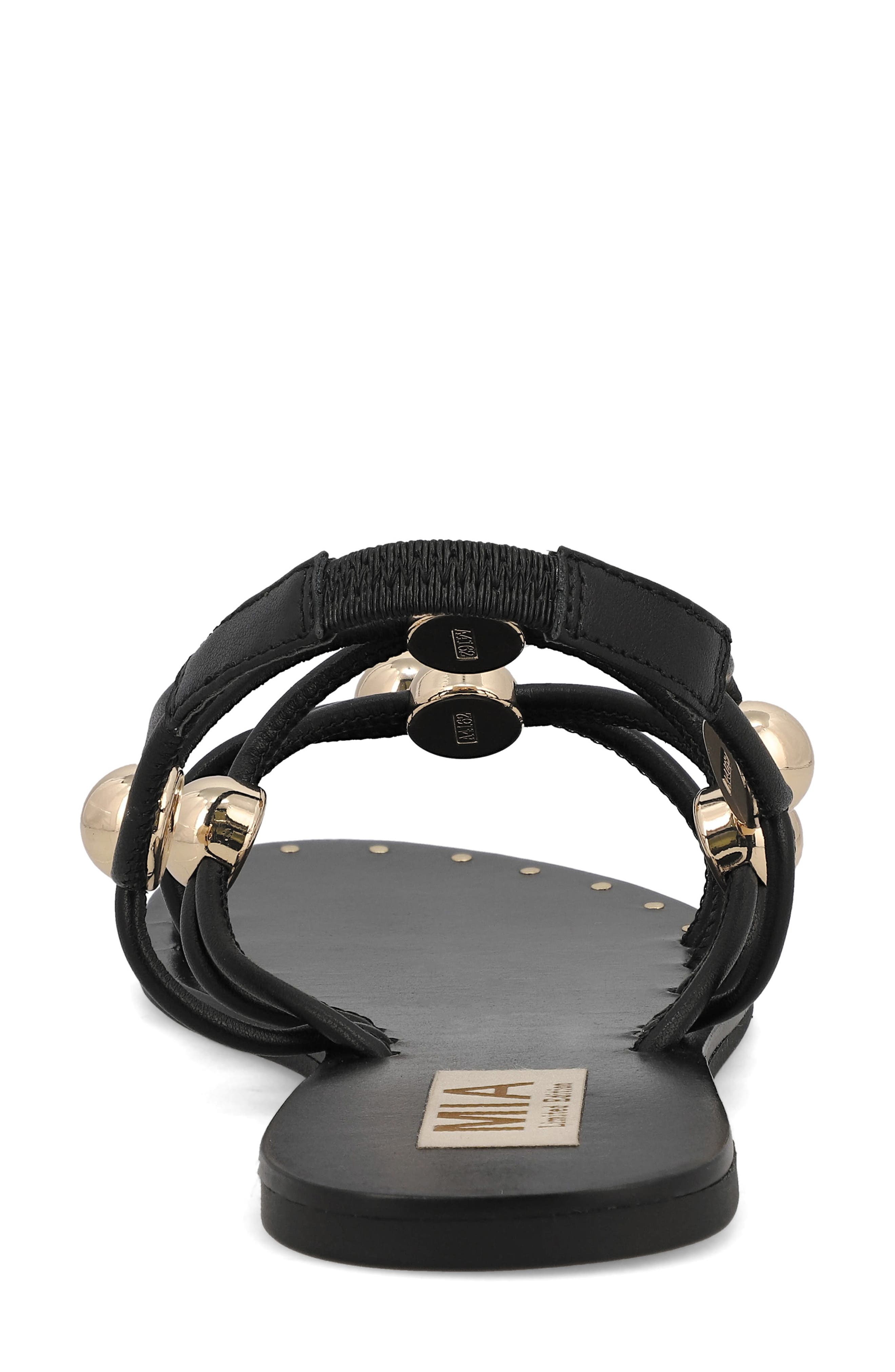 MIA Limited Edition Teagen Slingback Sandal, Alternate, color, Black