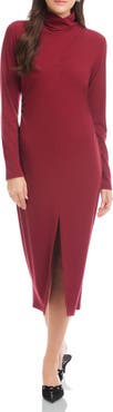 FIFTEEN TWENTY Tasha Turtleneck Long Sleeve Sweater Dress