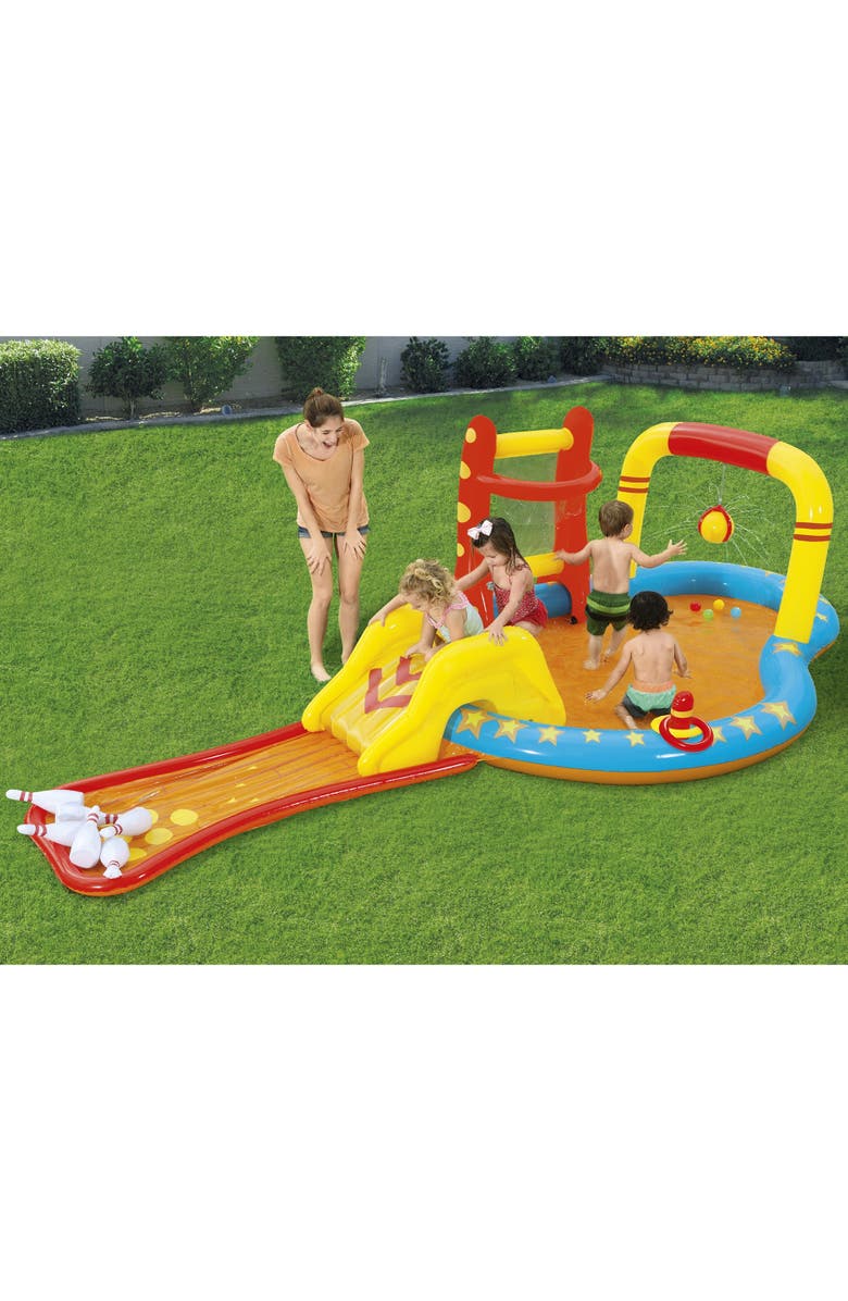 H2OGO! Bestway H2OGO! Lil' Champ Inflatable Water Play Park, Alternate, color,