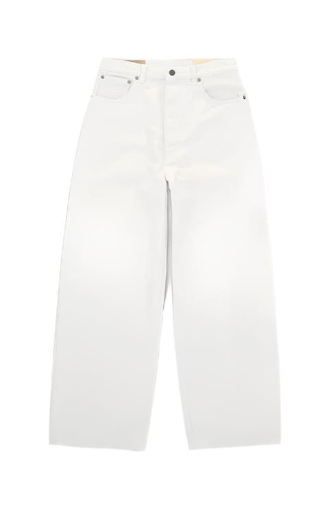 Jaron Wide-Leg Bull Cotton Trousers