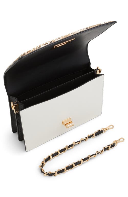 Aldo Mixed Material Crossbody Bag In Multi