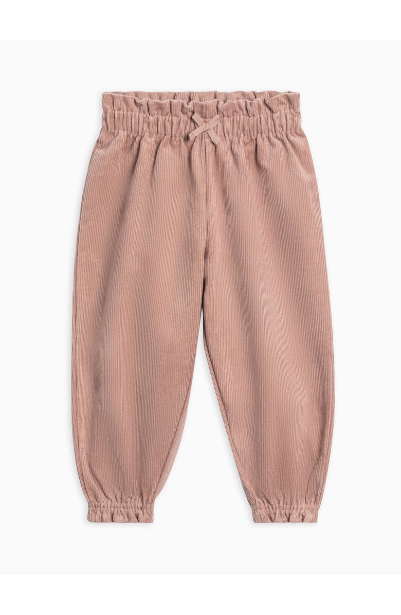 Kendi Awen Corduroy Ruffle Pant, Main, color, Mauve