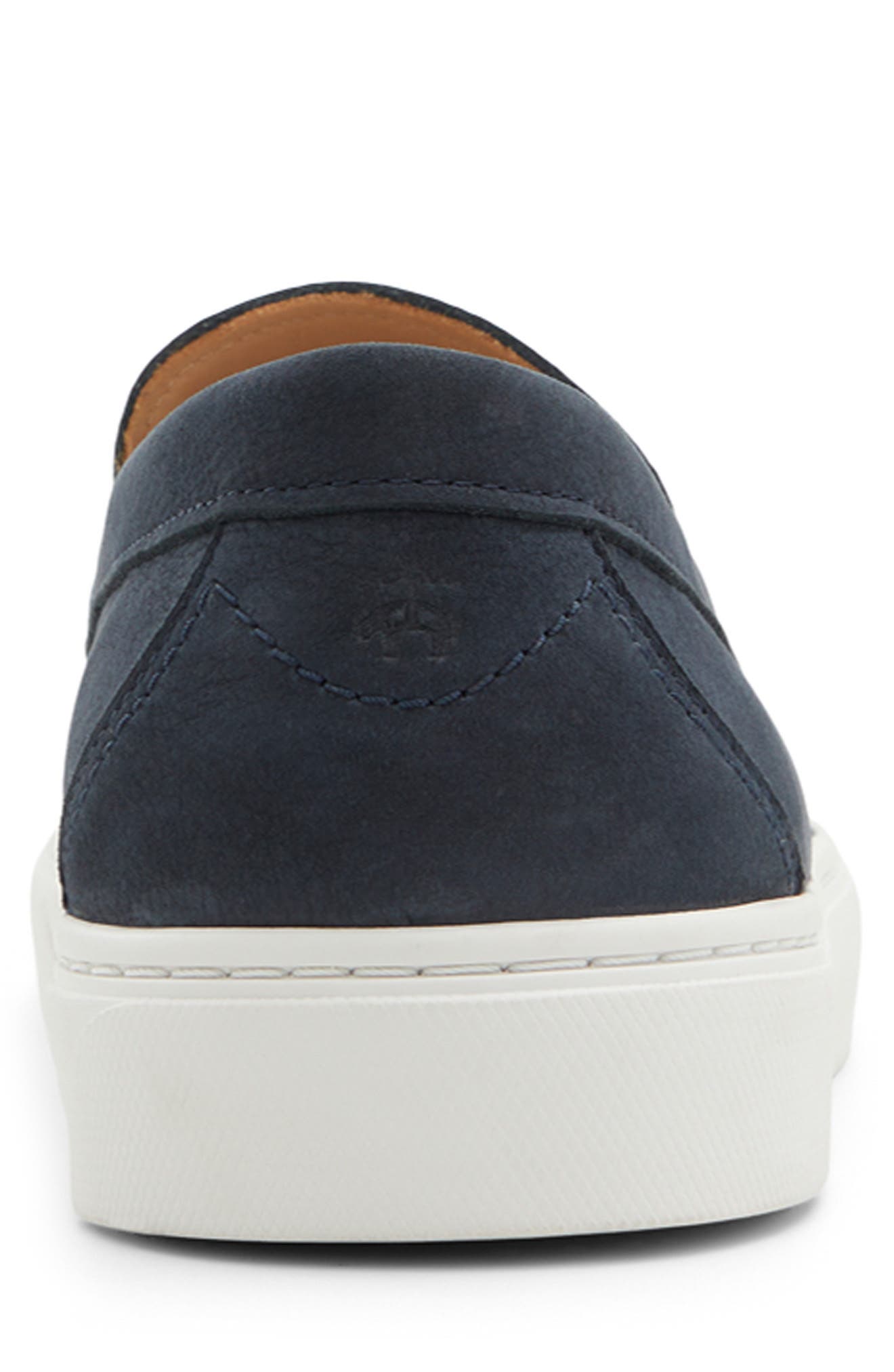 Brooks Brothers Hampton Slip-On Sneaker, Alternate, color, Navy