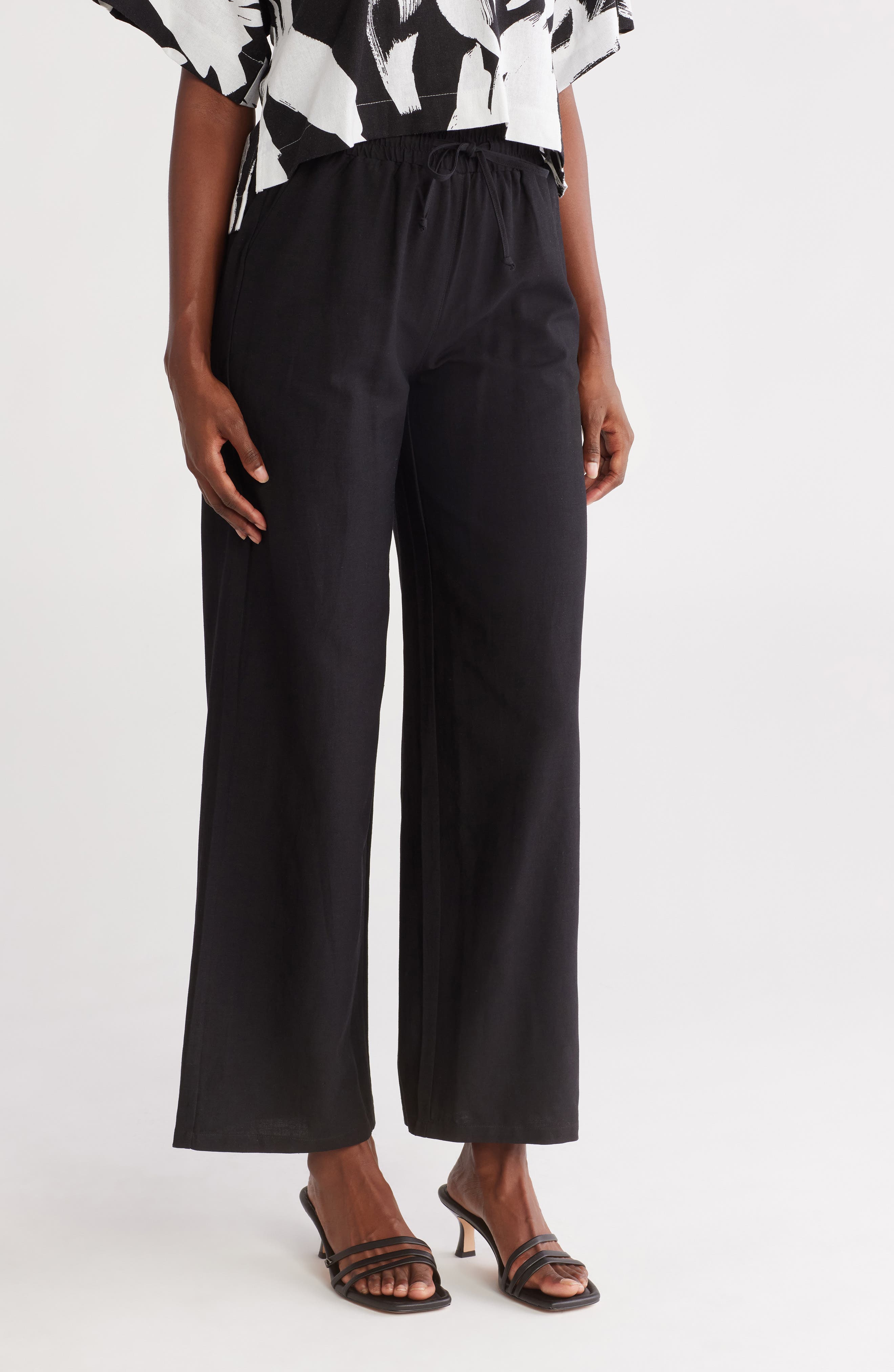PATRIZIA LUCA Drawstring Waist Pants