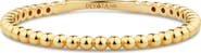 DEVATA Beaded Ball Ring in 14K Gold