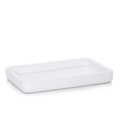 Domus White Matte Tray