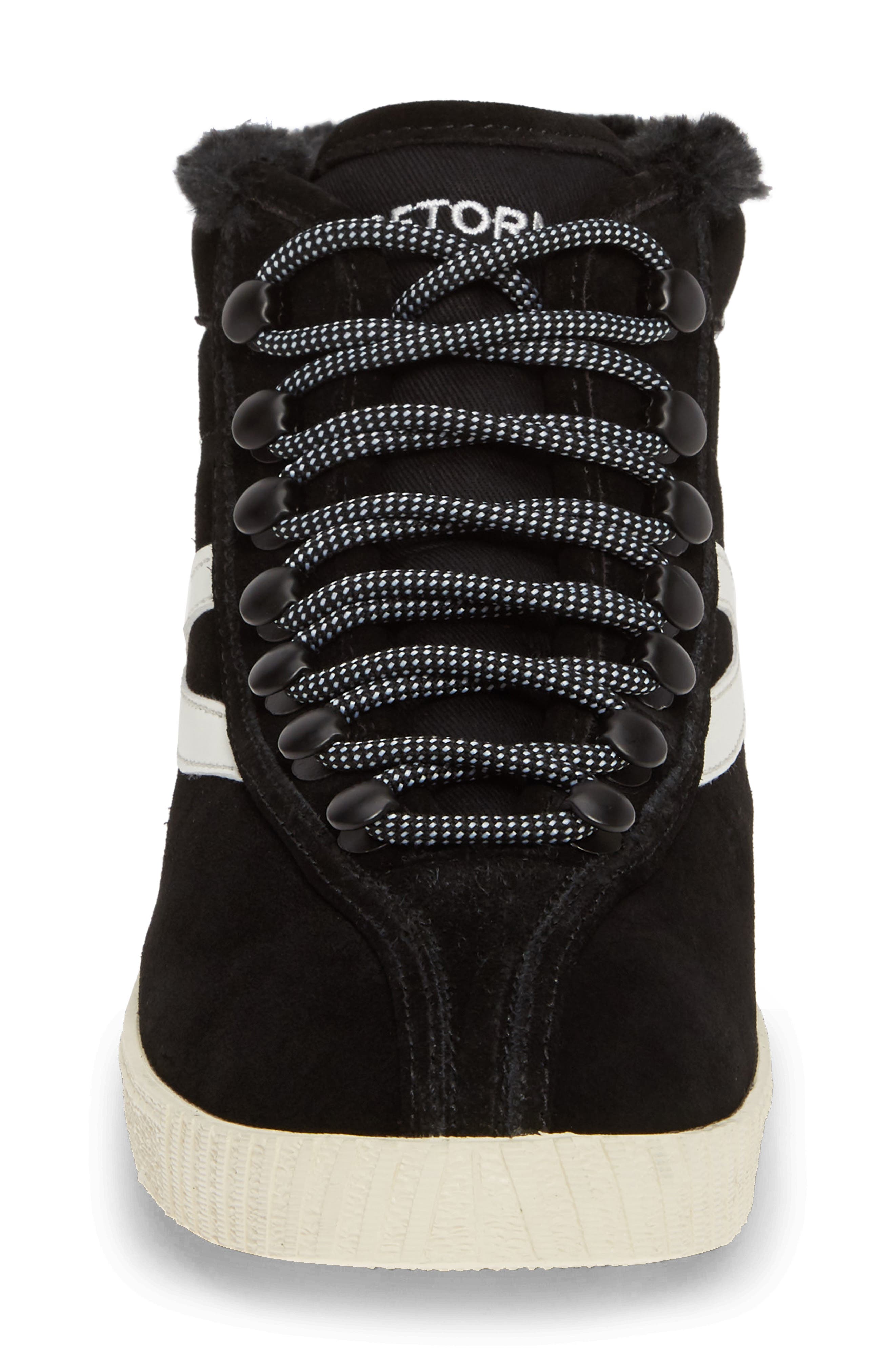 Tretorn Nylite Hi 50 Faux Fur Lined High Top Sneaker, Alternate, color, 