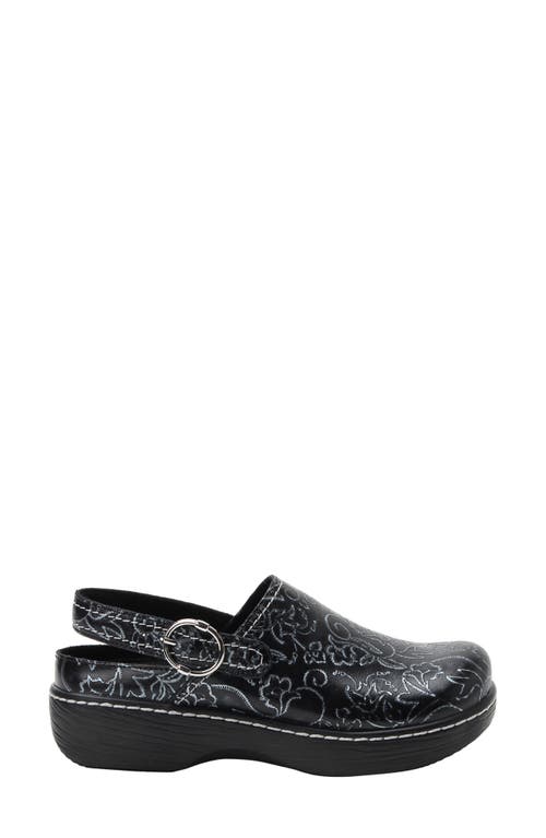 Alegria By Pg Lite Olie Slingback Clog In Black