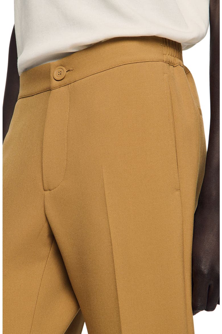 Jersey trousers, Alternate, color, Nut