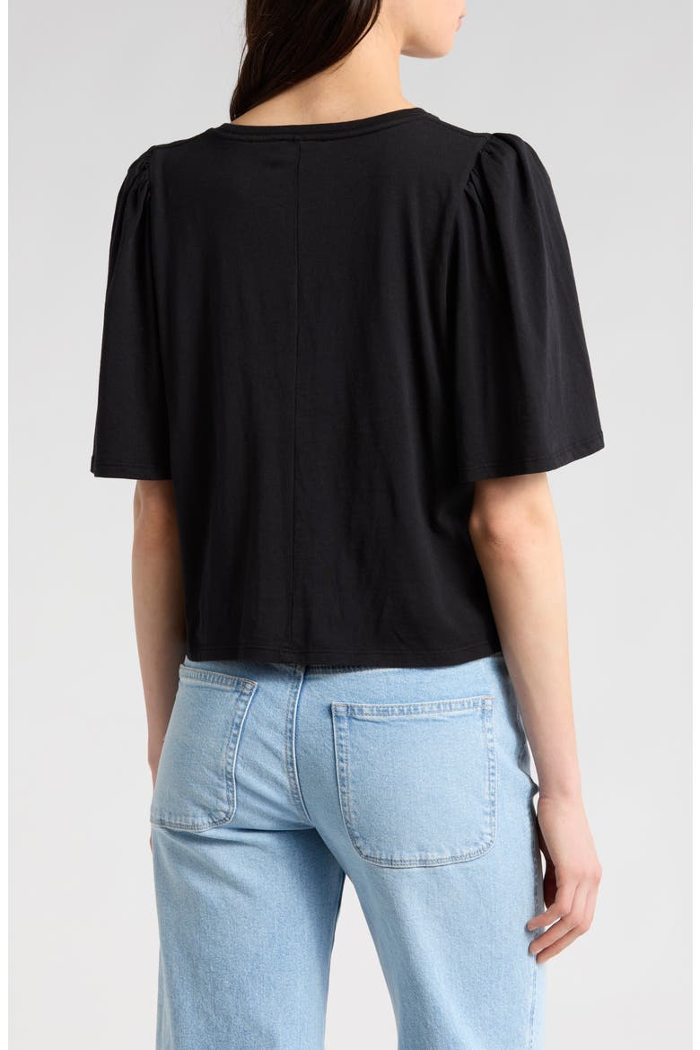 Sigrid Full Sleeve T-Shirt, Alternate, color, BLACK