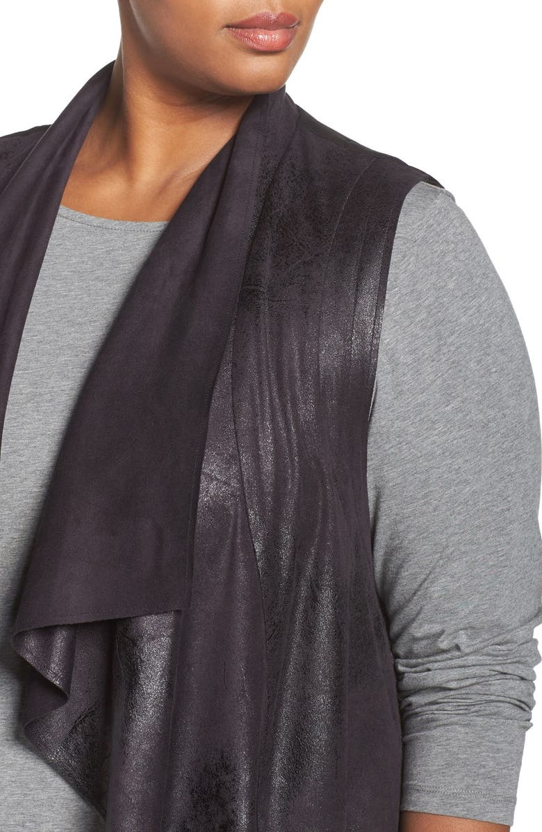 Tart Hudsen Shimmer Faux Suede Vest, Alternate, color, 