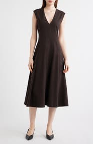 FRAME The Studio Cotton Midi Dress