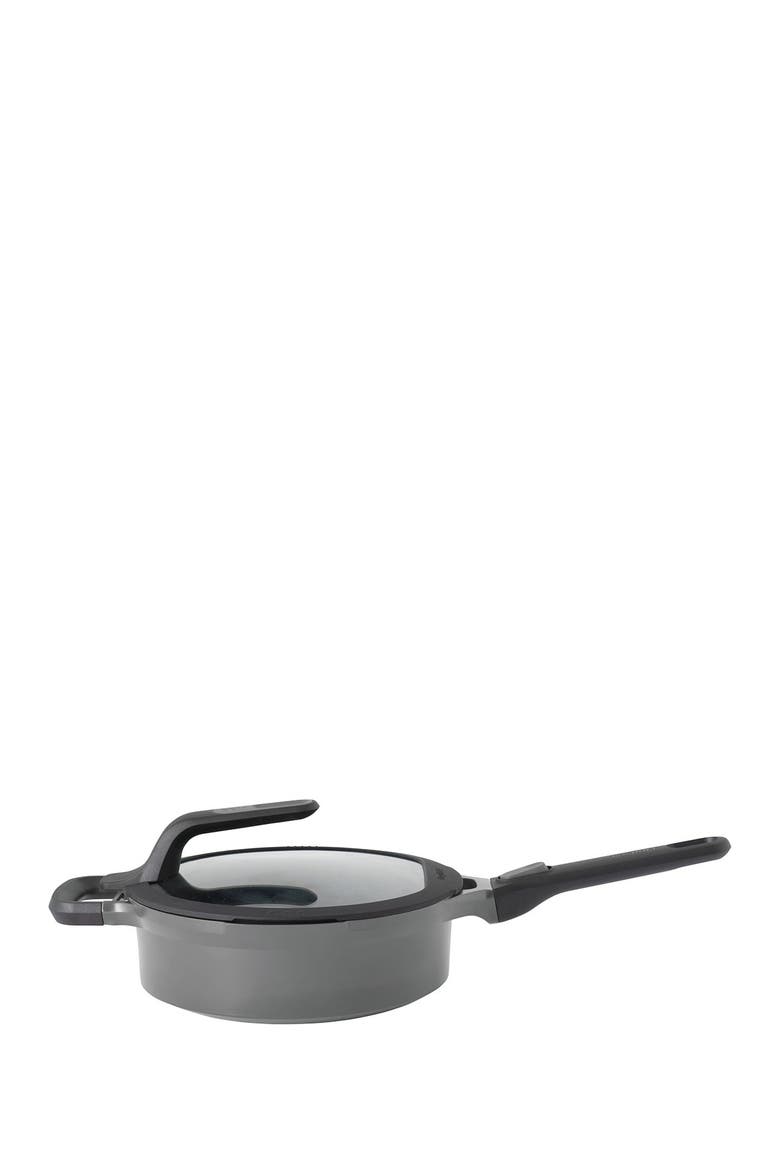 Grey Gem 10" Stay-Cool Covered Saute Pan, Main, color, GREY