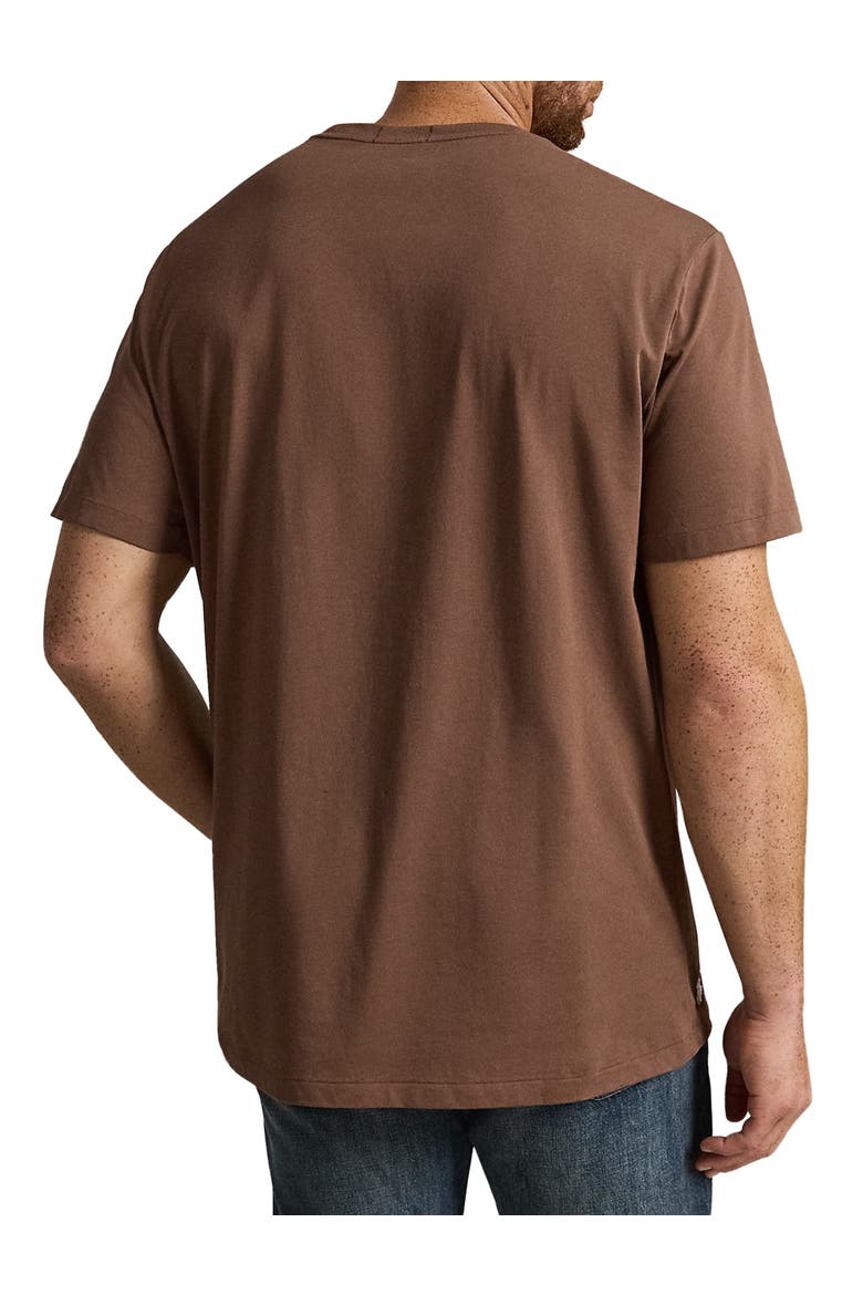 Big & Tall Varsity Graphic T-Shirt, Alternate, color, CHOCOLATE BROWN
