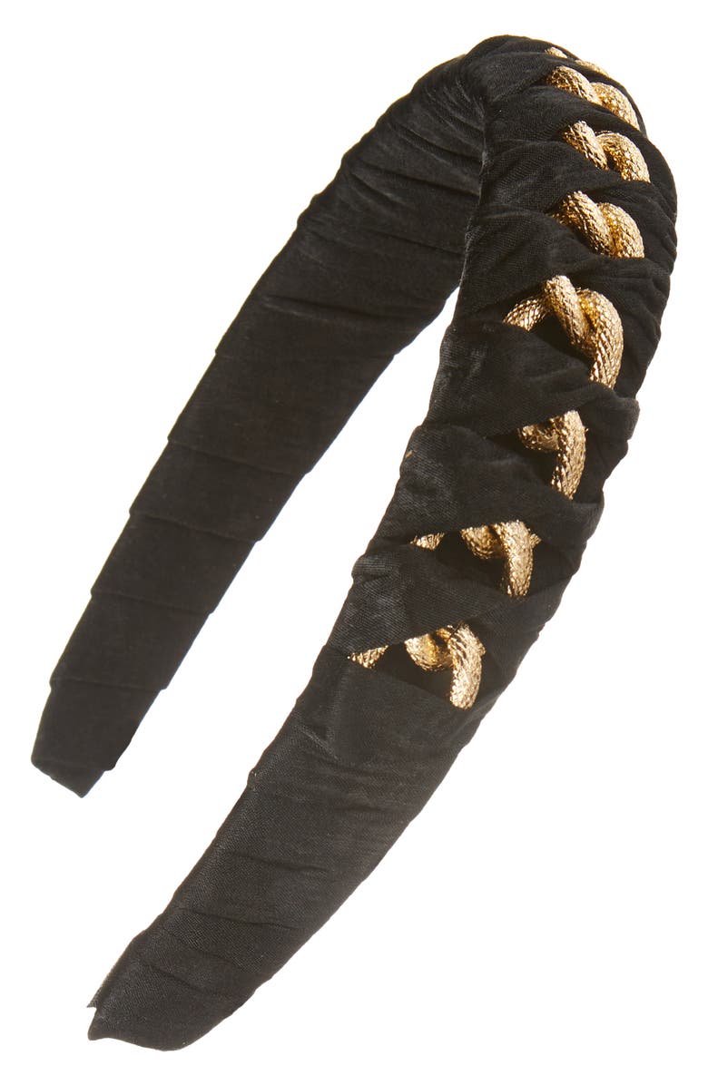 Tasha Chain Link Headband, Main, color,