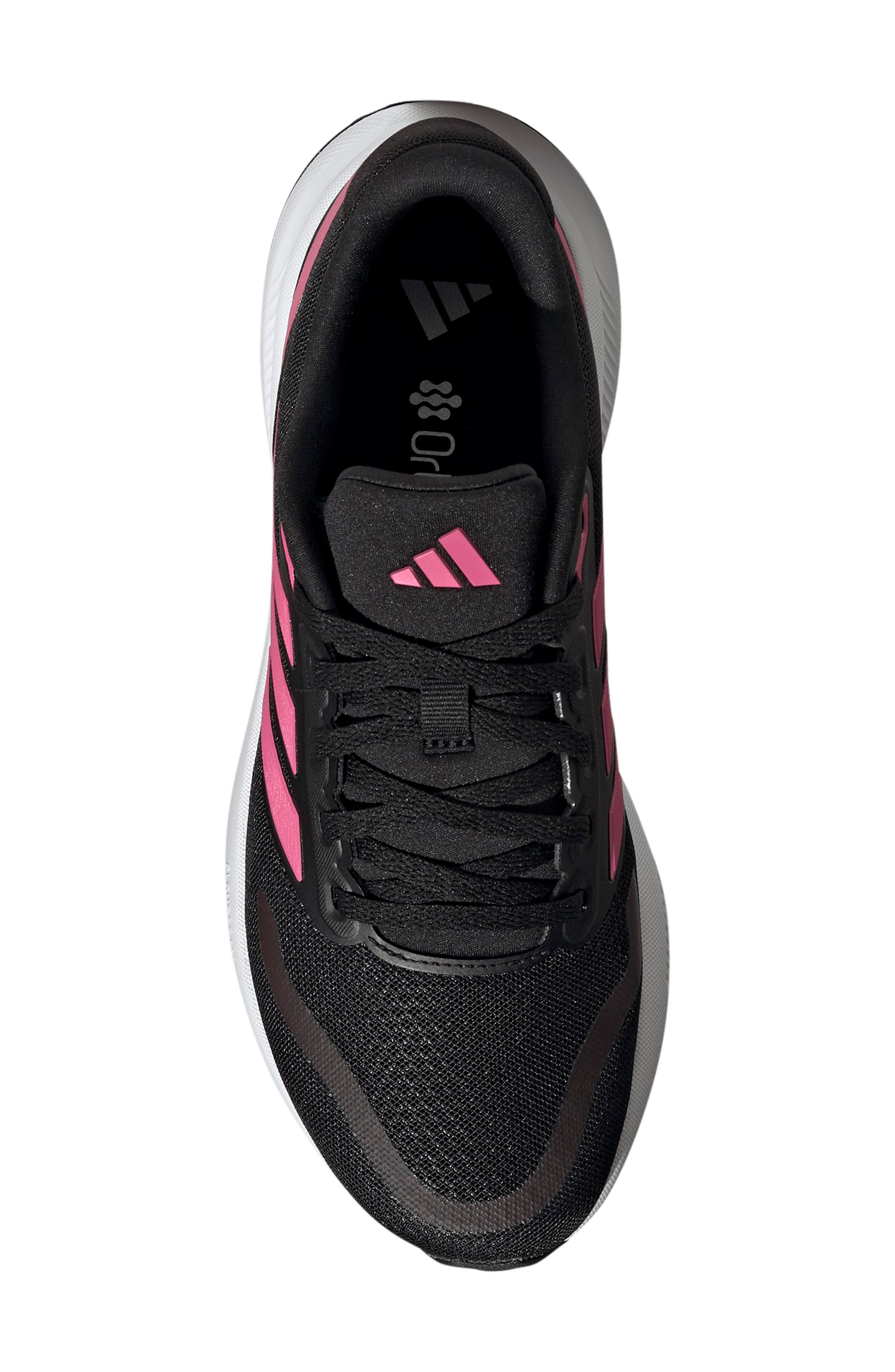adidas Runfalcon 5 Running Shoe, Alternate, color, Black/ Pink Fusion/ White