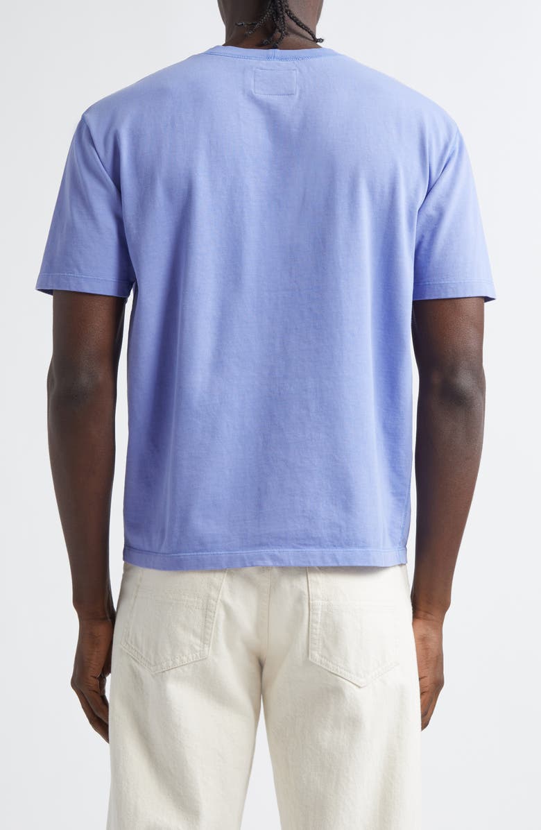 Drake's Lavender Chainstitch Short Sleeve Hiking T-Shirt, Alternate, color, 200 Lavender Blue