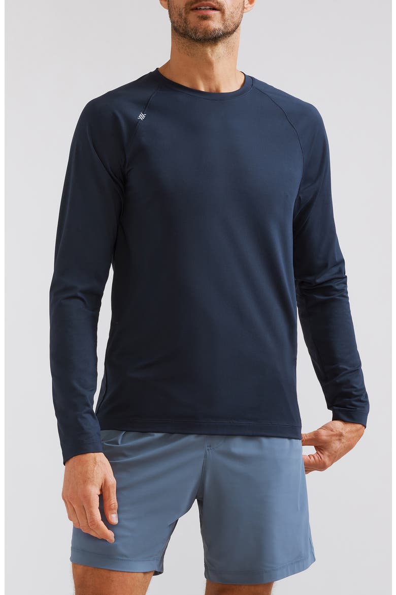Reign Long Sleeve T-Shirt, Main, color, TRUE NAVY