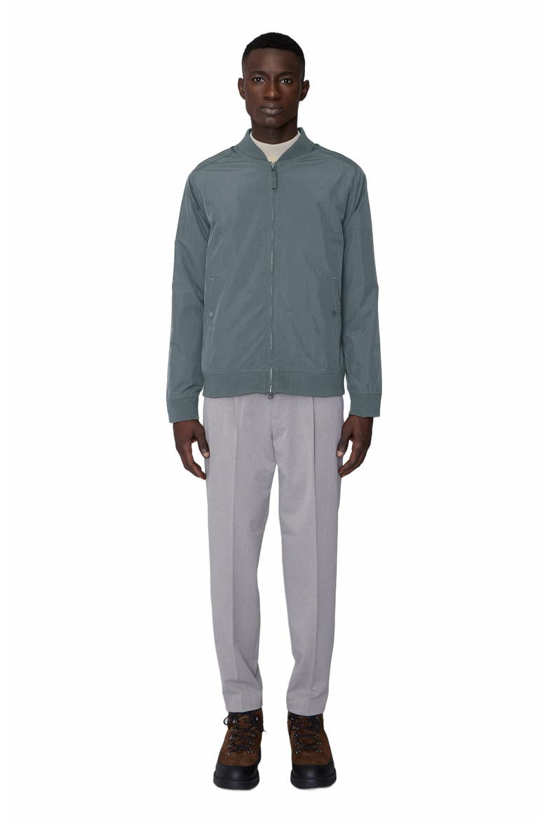DANIEL | Bomber Jacket, Alternate, color, Blue Grey