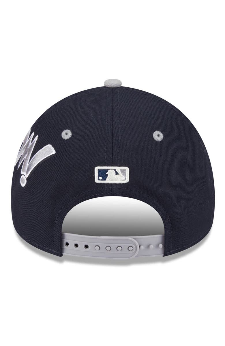 New Era Men's New Era Navy/Gray New York Yankees 2025 MLB Diamond Hero Edition A-Frame 9FORTY Adjustable Hat, Alternate, color, Navy