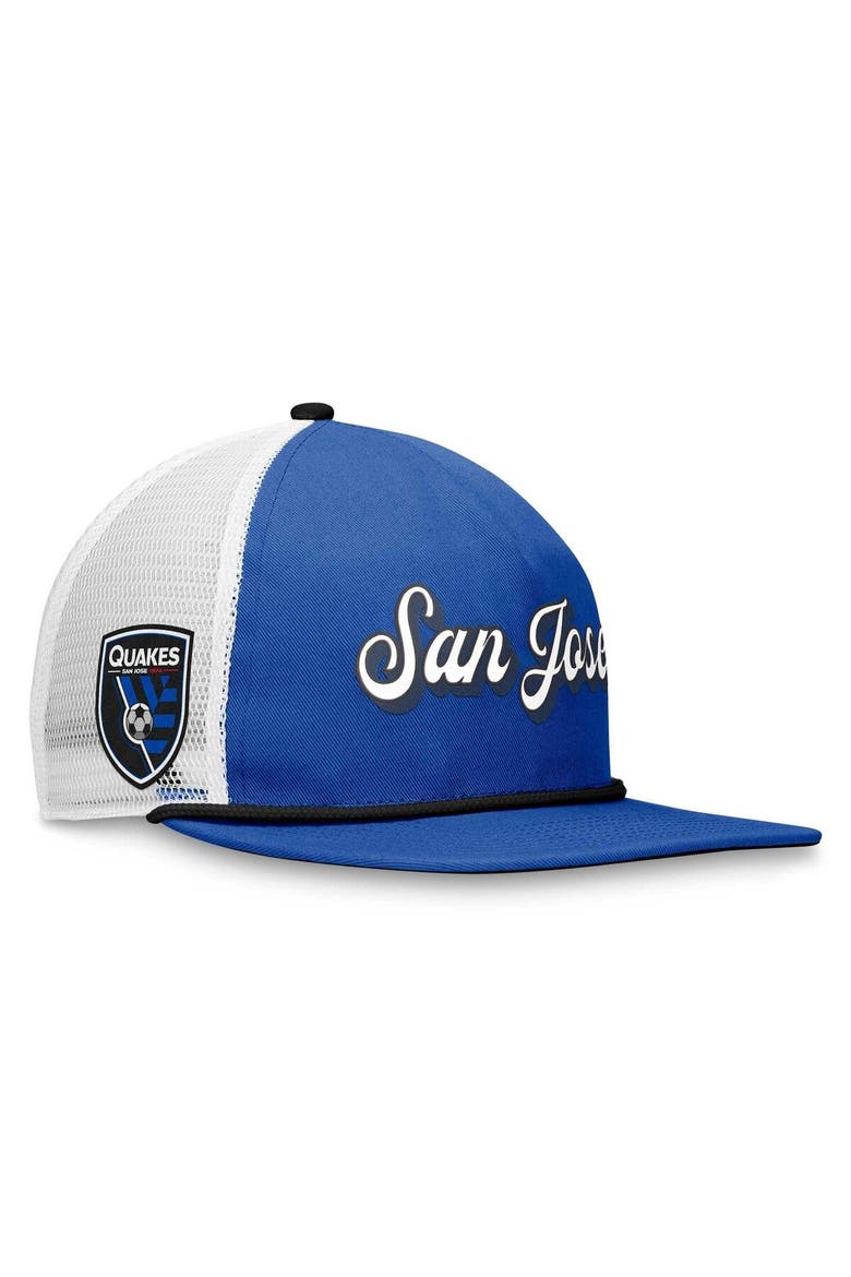 Men's Fanatics Branded Royal/White San Jose Earthquakes True Classic Golf Snapback Hat, Main, color, Royal