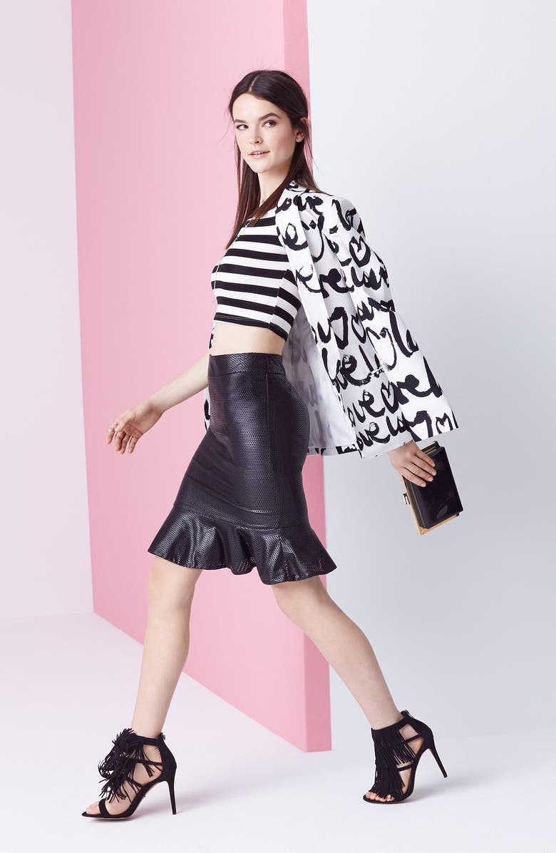 ASTR the Label ASTR Off the Shoulder Crop Top, Alternate, color, 