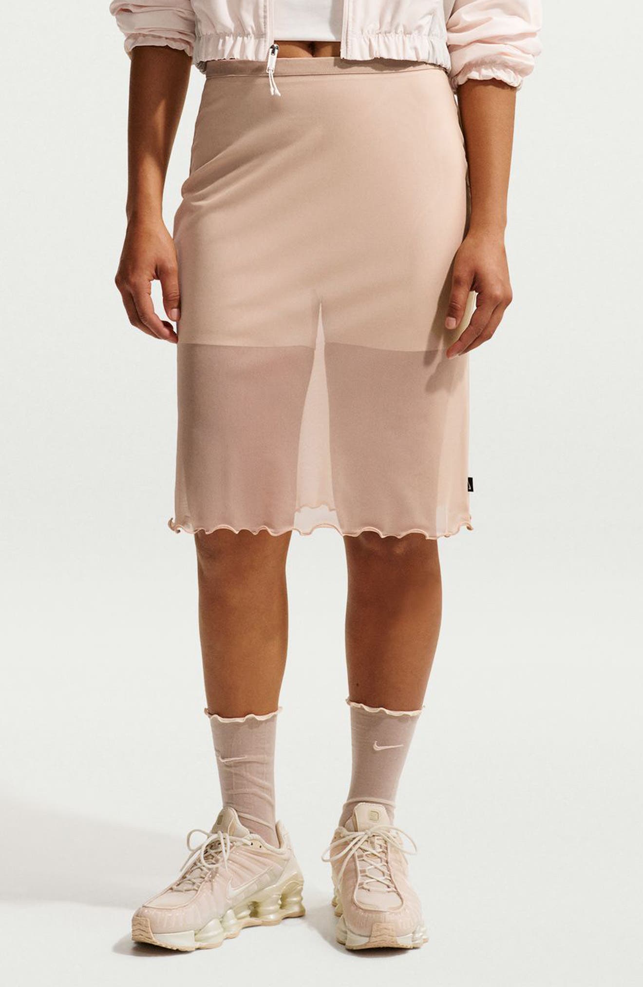 Sportswear Slim Fit Sheer Skirt - image 3